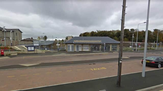 A 29 year-old man was arrested at Markinch train station (Photo: Google Maps).