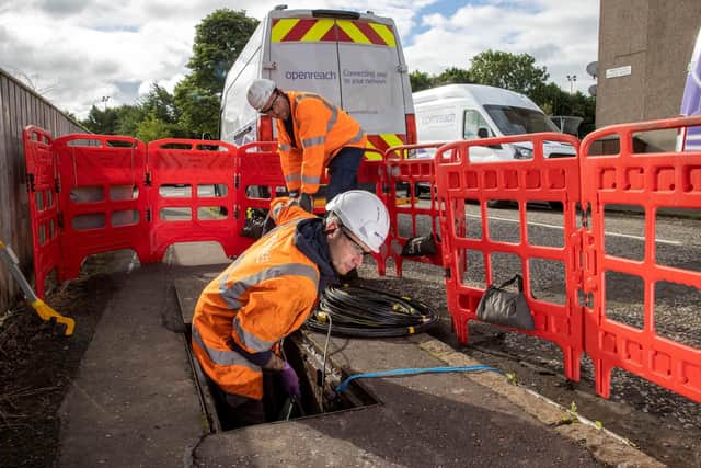 Openreach engineers need to conduct essential infrastructure works to re-route hundreds of optical fibre circuits.