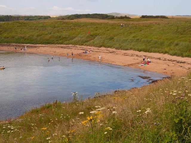 Elie's Ruby Bay has been awarded Scotland's Beach Award from Keep Scotland Beautiful for the last 28 consecutive years.