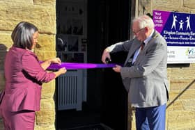 Provost Jim Leishman opens the new branch