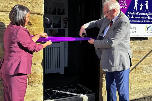 Provost Jim Leishman opens the new branch