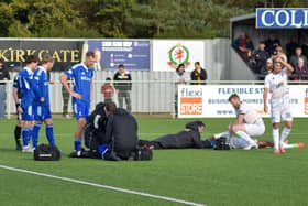 Dick Campbell’s East Fife suffered a trio of injuries during last Saturday’s Scottish League One fixture away to Cove Rangers (Photo: Kenny Mackay)