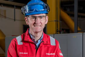 Martin Burrell, new plant manager at Fife Ethylene Plant, Mossmorran