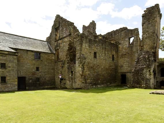 Aberdour Castle is among those preparing to reopen under Historic Environment Scotland's phased approach over the next few months.  Pic: Walter Neilson