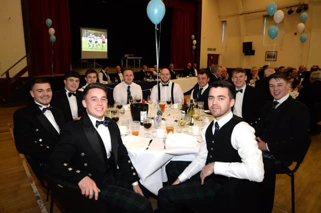 The centenary evening was held at Cupar's Corn Exchange and attended by players, ex-players and club supporters. Pic by Chris Reekie Photography