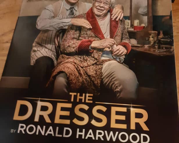 Cover of the programme for The Dresser