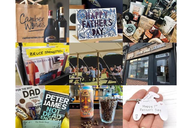 There are some great local businesses selling unique gifts for Father's Day.