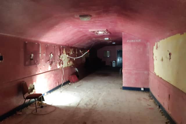 Inside Kirkcaldy's old ABC CInema which closed in 2000
