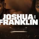 The poster promoting the Anthony Joshua-Jermaine Franklin fight