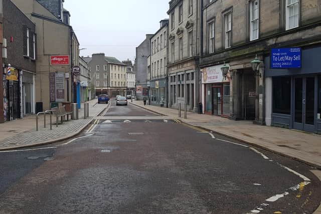 Day one of lockdown and Kirkcaldy High Street - in common with every other town - is empty