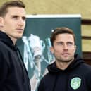 ​Hibs legends Hanlon (left) and Stevenson are leaving after a combined 34 years at Easter Road