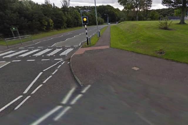 Broom Road junction at Newliston Drive which will be closed to let resurfacing work get underway
