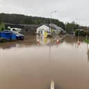 Flooding at Pitscottie (Pic: Fife Jammer Locations)