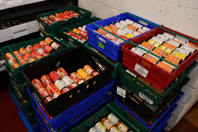 Foodbank volunteers provide huge support to many families across the town (Pic: Michael Gillen)