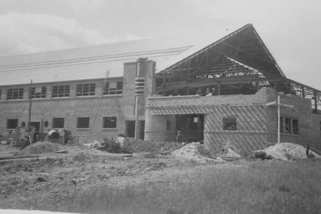 Building Kirkcaldy Ice Rink, 1938