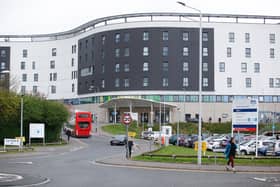 The figures covered staff working across NHS facilities, including the Victoria Hospital in Kirkcaldy (Pic: Scott Louden)