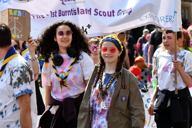 In Pictures: colourful sights as sun shines on parade to launch ...