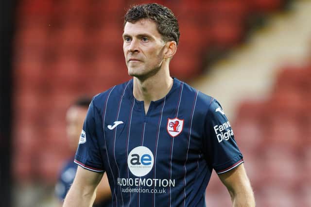 Jack Baird playing for Raith at Dunfermline (Pic by Ross Parker/SNS Group)
