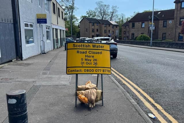 Dysart Road has been closed to traffic for months