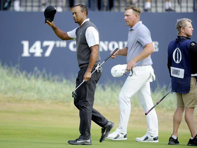 Tiger Woods will continue his love affair with The Open and St Andrews this summer. Pic by Michael Gillen