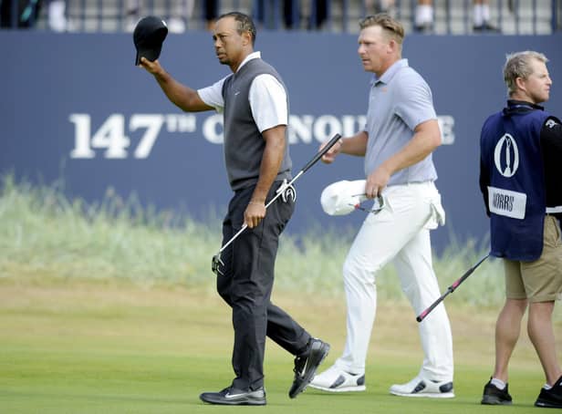 Tiger Woods will continue his love affair with The Open and St Andrews this summer. Pic by Michael Gillen