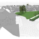 The proposed development at Crossford, Fife