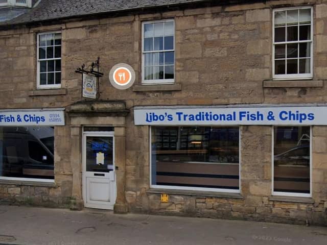 Libo's Chip Shop in Cupar wants to make improvements to the building (Pic: Google Maps)