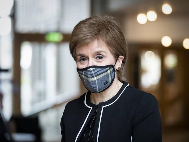 Face masks will stay in Scotland for now, the Scottish Government has said.