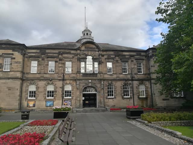 The event was set to be held at the Adam Smith Theatre