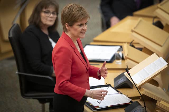 First Minister Nicola Sturgeon has announced the new lockdown levels system for Scotland