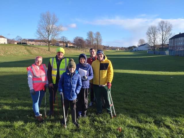 Peter Docherty with some of the Keeping Kirkcaldy Tidy volunteers - their next even run on Saturday, January 28