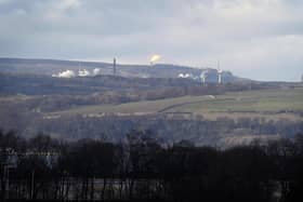 Flaring in February could be seen across Edinburgh