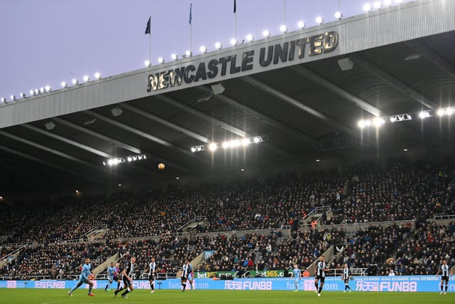 Club: Newcastle United
Capacity: 52,305
Opened: 1892
(Photo by Stu Forster/Getty Images)