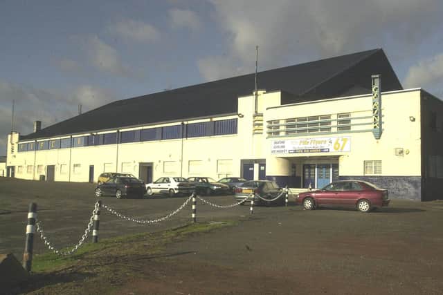 Fife Ice Arena, previously named Kirkcaldy Ice Rink, which opened in 1938 (Pic: Fife Free Press)
