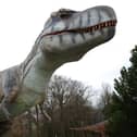 A tyrannosaurus rex will be part of Edinburgh Zoo's new dinosaurs exhibition.