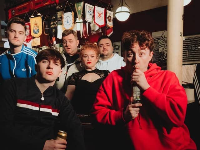 Naked Neds: Kirkcaldy theatre to stage comedy-drama on grief and illness next week. (Pic. Contributed.)