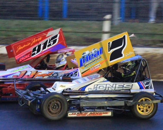 Windygates ace Gordon Moodie in action at Cowdenbeath Racewall (Photo: Submitted)
