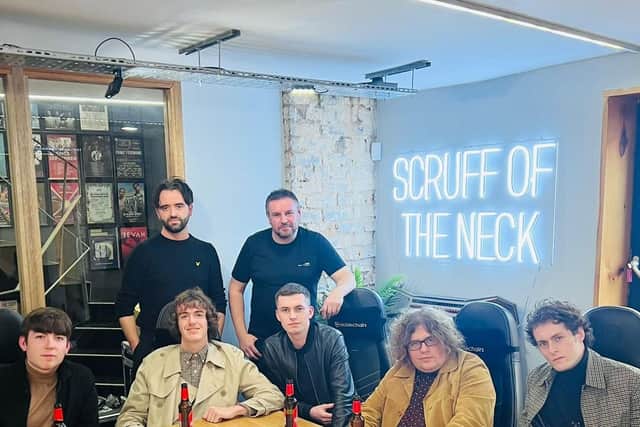 Shambolics sign a two album deal with Scruff of the Neck Records.