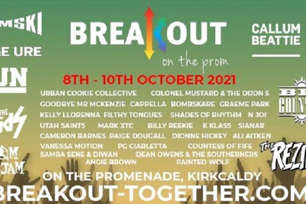 The Breakout Festival has been moved to May 2022