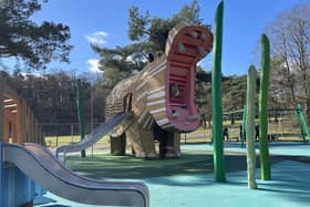 The new look playpark at Riverside Park, Glenrothes | Pic: Fife Council