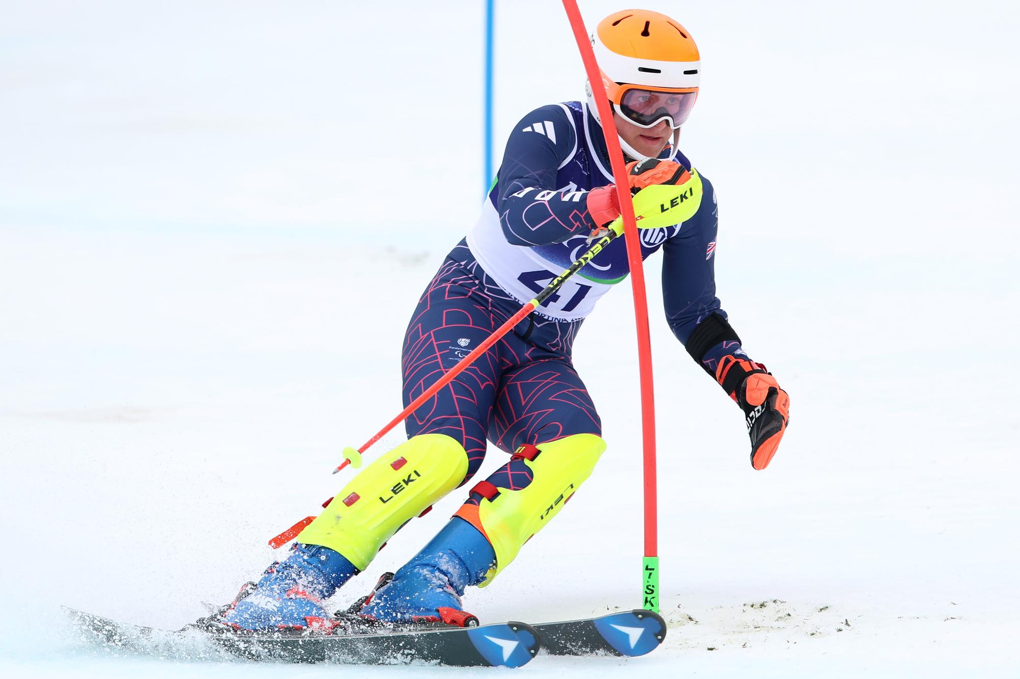 Winter Paralympics ski star Dominic Allen will never forget his debut