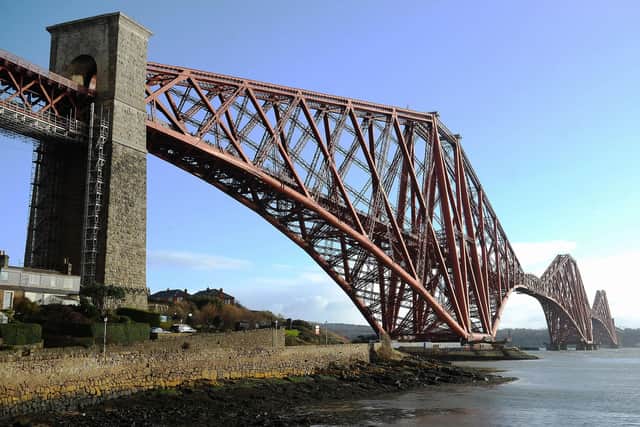 The planned work is to prepare the way for the electrification of the Edinburgh-Fife line over the Forth Bridge. Picture: Michael Gillen