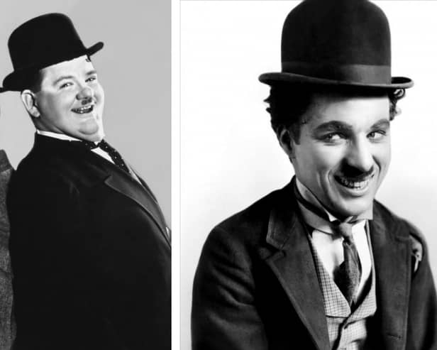 The films of Laurel and Hardy,  and Charlie Chaplin will screen at East Neuk Festival in Fife (Pics: Dr Macro)