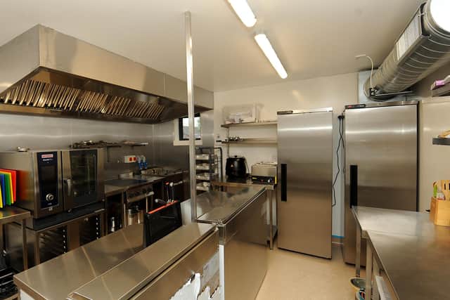 The hub boasts a commercial kitchen. Pic: Fife Photo Agency.
