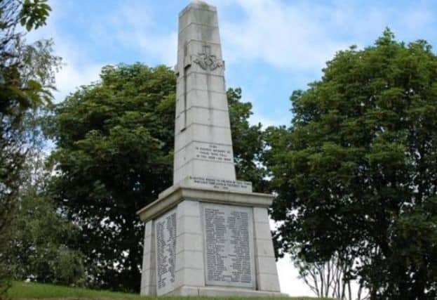 Cowdenbeath War Memorial