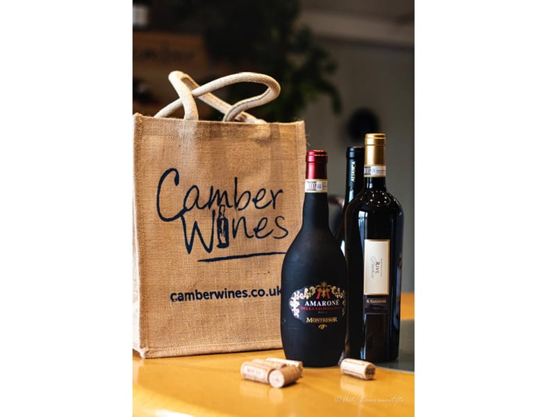 Camber Wines is a family-run wine shop located above abarbistro in Old Portsmouth, owned by Steve Martin and manager Christina Rogers.
They have a great selection of wines for Father’s Day: Krohn Colheita 1999 Port in wooden gift box at £28, Lallier Champagne RO15 in gift box £31, Seguret Magnum of red wine £30. Gift wrapping can be added for £1 and free daily delivery is offered to PO1-PO6 postcodes. 
Go to camberwines.co.uk or visit the shop to purchase.