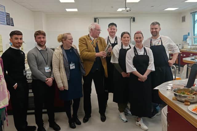 The curriculum takeover day was an opportunity for pupils to experience working in the hospitality industry (Pic: Submitted)