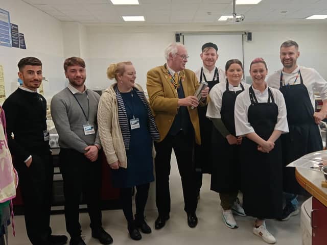 The curriculum takeover day was an opportunity for pupils to experience working in the hospitality industry (Pic: Submitted)