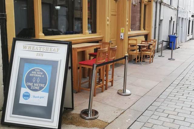 Owner of the Wheatsheaf Inn in Kirkcaldy's Tolbooth Street, Fiona Shields, is looking forward to welcoming customers back on Monday.