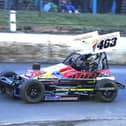 Kirkcaldy's Ryan McGill in his Formula II stock car